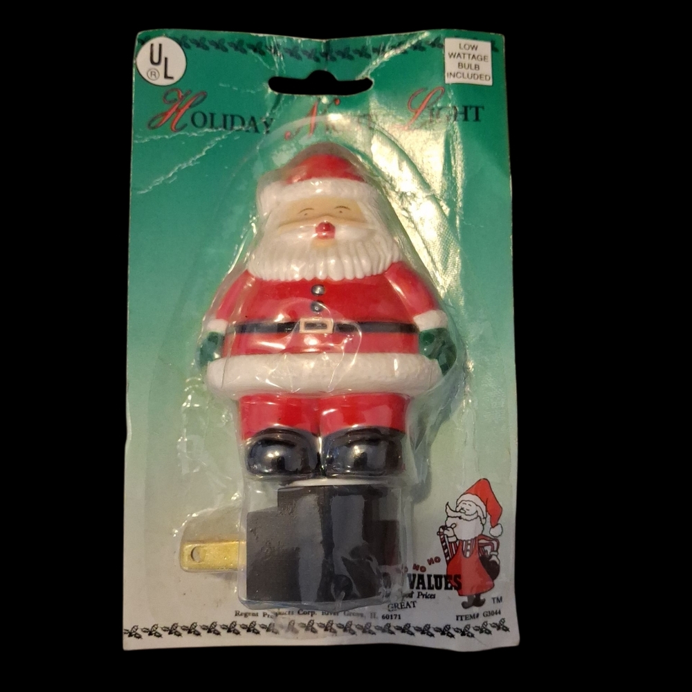 Good Old Values Vintage Santa Claus Night Light